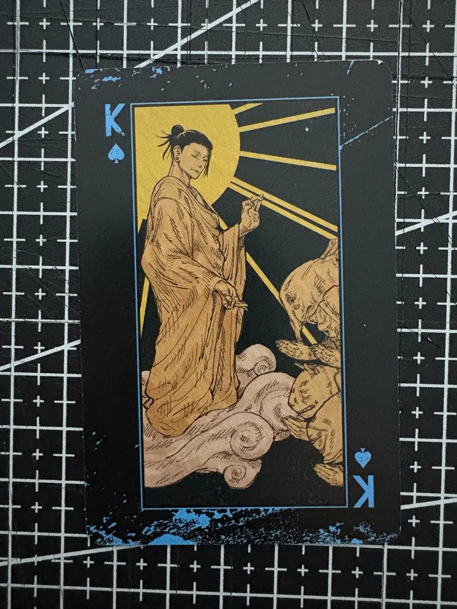 주술회전 점프샵 원화 트럼프 게토 스구루