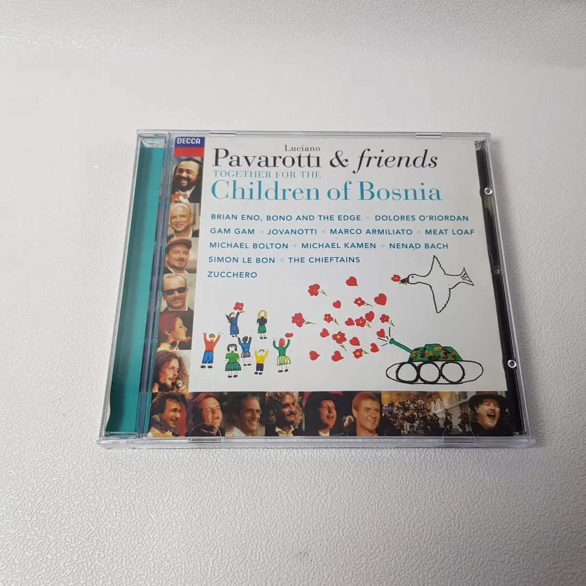 루치아노 파바로티와 친구들 보스니아 어린이를 위한 자선 콘서트 CD