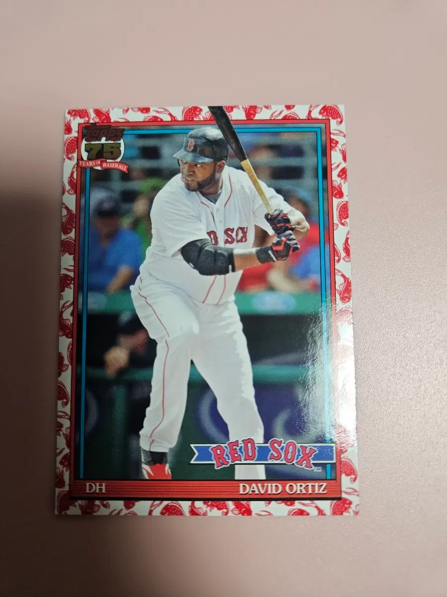 보스턴)데이비드 오티즈 2026 Topps Koi Fish