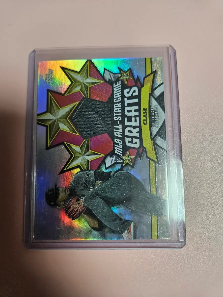 클리블랜드)엠마누엘 클라세 2025 Topps 올스타 저지 카드