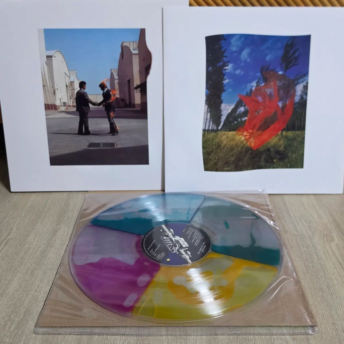 Wish you were here 50주년 liquid filled lp 기념반
