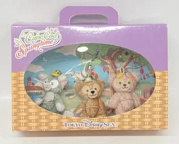 도쿄디즈니씨 마스코트 액세서리 Duffy and Friends 3명/CapeCod Springtime 2015