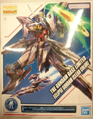 BANDAI SPIRITS MG 1/100/건담베이스 한정판 기동전사 건담 SEED ECLIPSE 이클립스 건담 클리어 컬러