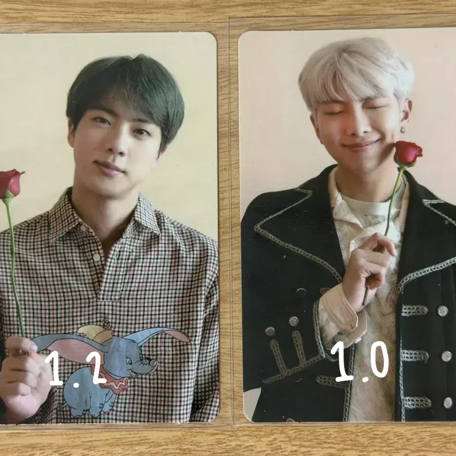 방탄 19 메모리즈 포카 석진 남준