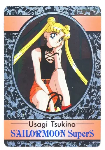 아마다 세일러문 SS/PP 카드 PART 14/은 알루미늄/전반 Usagi Tsukino (은 알루미늄) 686