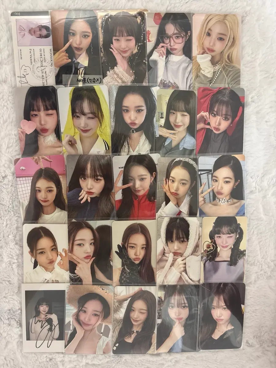 아이브원영포카판매해요!유진리즈이서가을이즈위싸포베레모얼빡