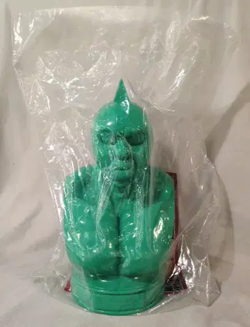 KIN29TOY 근육맨 흉상 소프트 비닐 (KIN29SHOP 한정 컬러/지우개 그린)