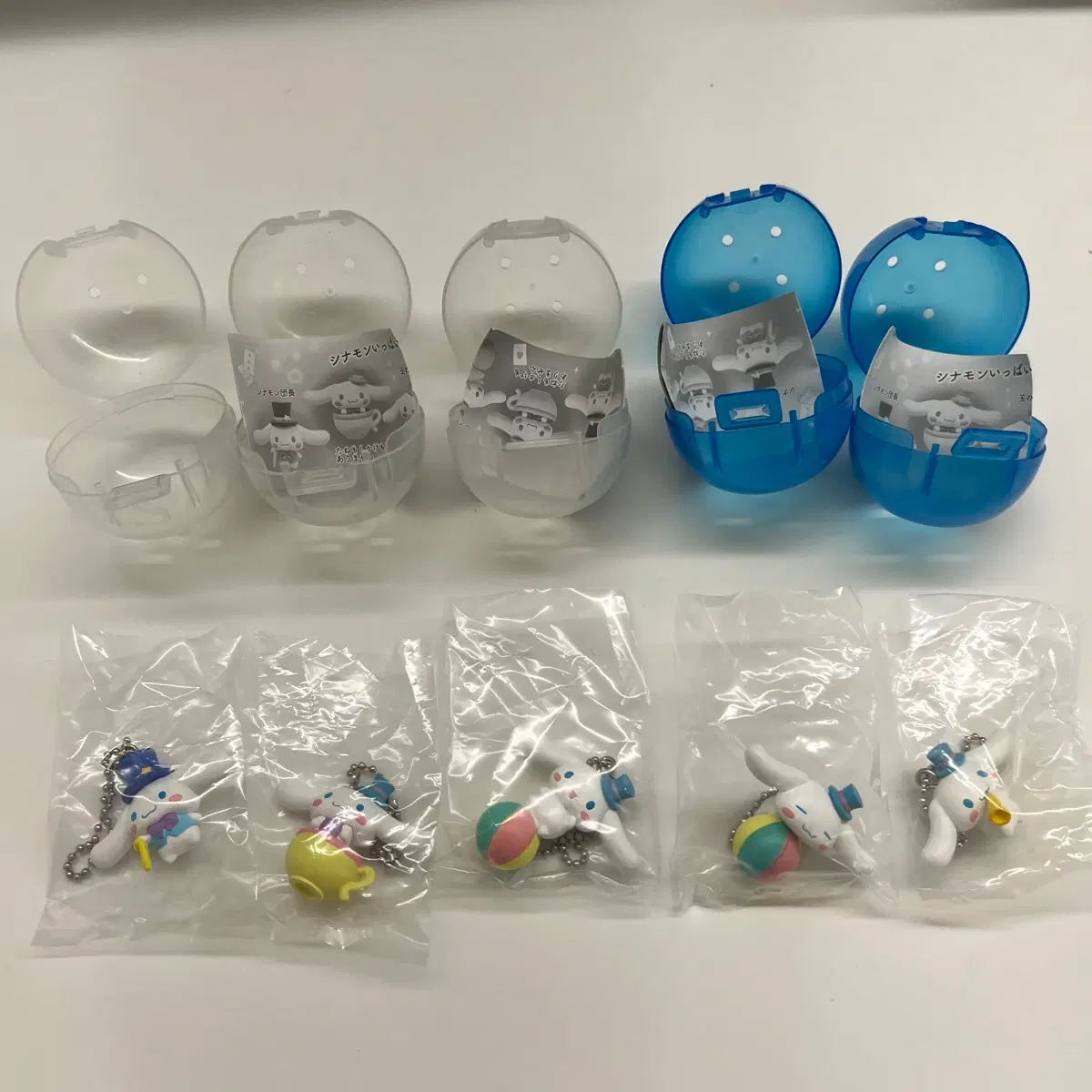 산리오 시나모롤 서커스 가챠 피규어 5종 세트