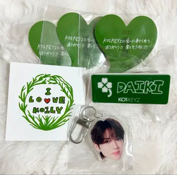 KO1KEYZ 카토 다이키 DAIKI 얼굴 아크릴 키링 명찰 플라차