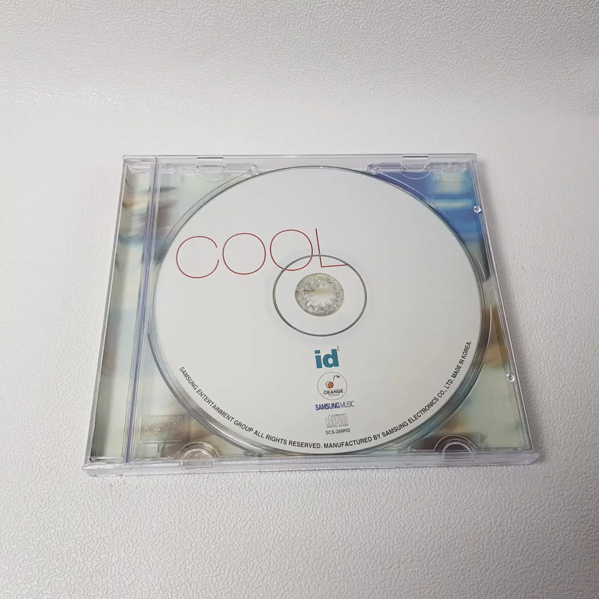 쿨 4집 애상 CD 북클릿 없음