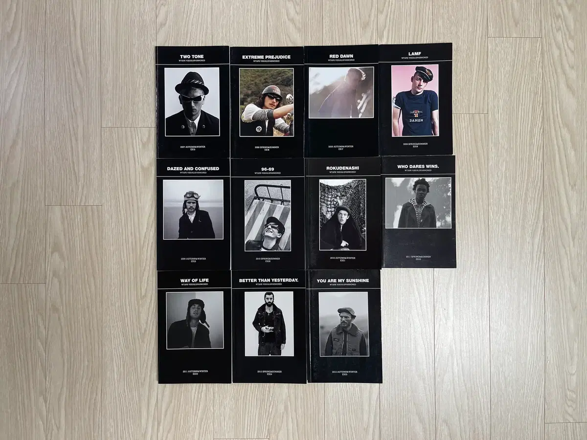 더블탭스 2007AW-2012AW 컬렉션 브랜드 북 WTAPS No.15~25