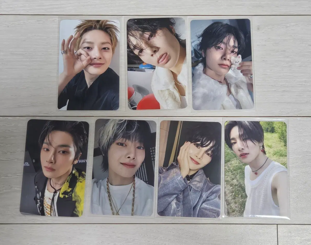 스트레이키즈 스키즈 아이엔 양정인 포카 포토카드