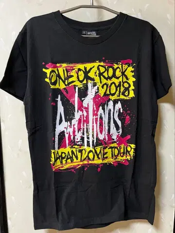 ONE OK ROCK 2018 Ambitions 티셔츠 M