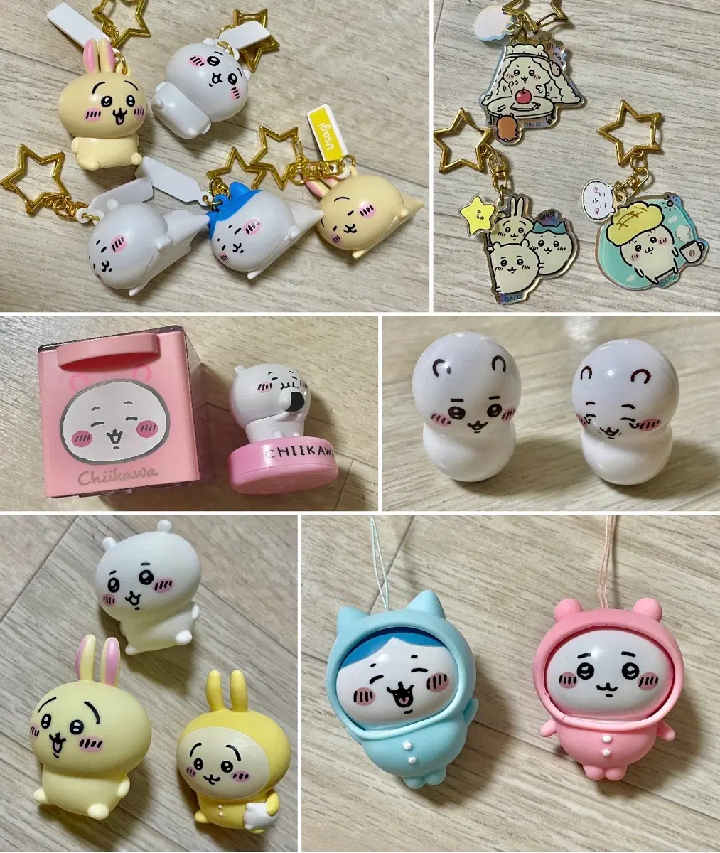 [일괄] 치이카와 먼작귀 피규어 키링 서랍 줄자 오뚝이