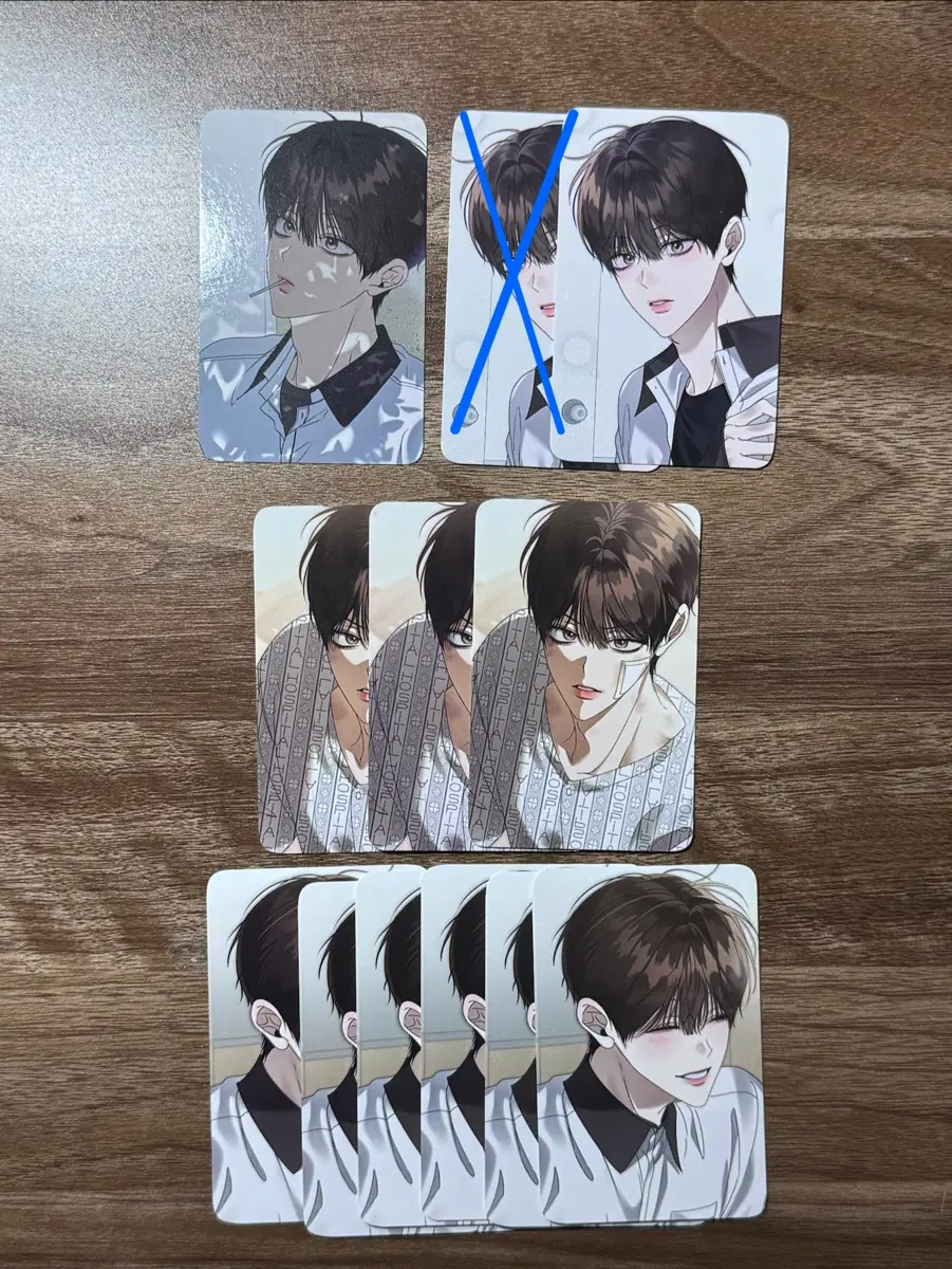 열여덟의 침대 열침 미블 포토카드 랜포