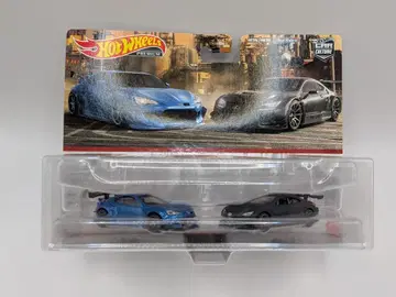 MATTEL HOTWHEELS PREMIUM HKF51 PANDEM SUBARU BRZ/LEXUS RC F GT3