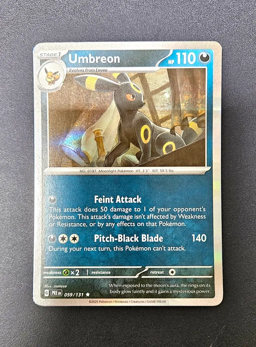 Umbreon (블래키) 059/131 - Rare, 북미판