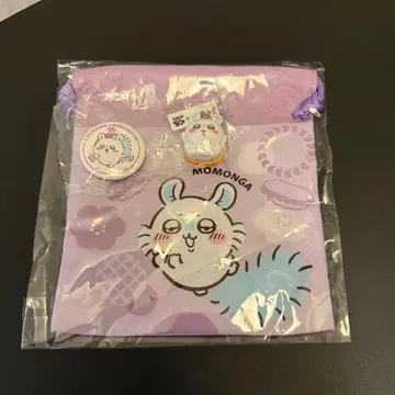 치이카와 쿠라스시 모몽가 복조리 키링 캔뱃지