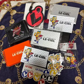 6점 L'Arc-en-Ciel LE-CIEL 굿즈 세트 라르크