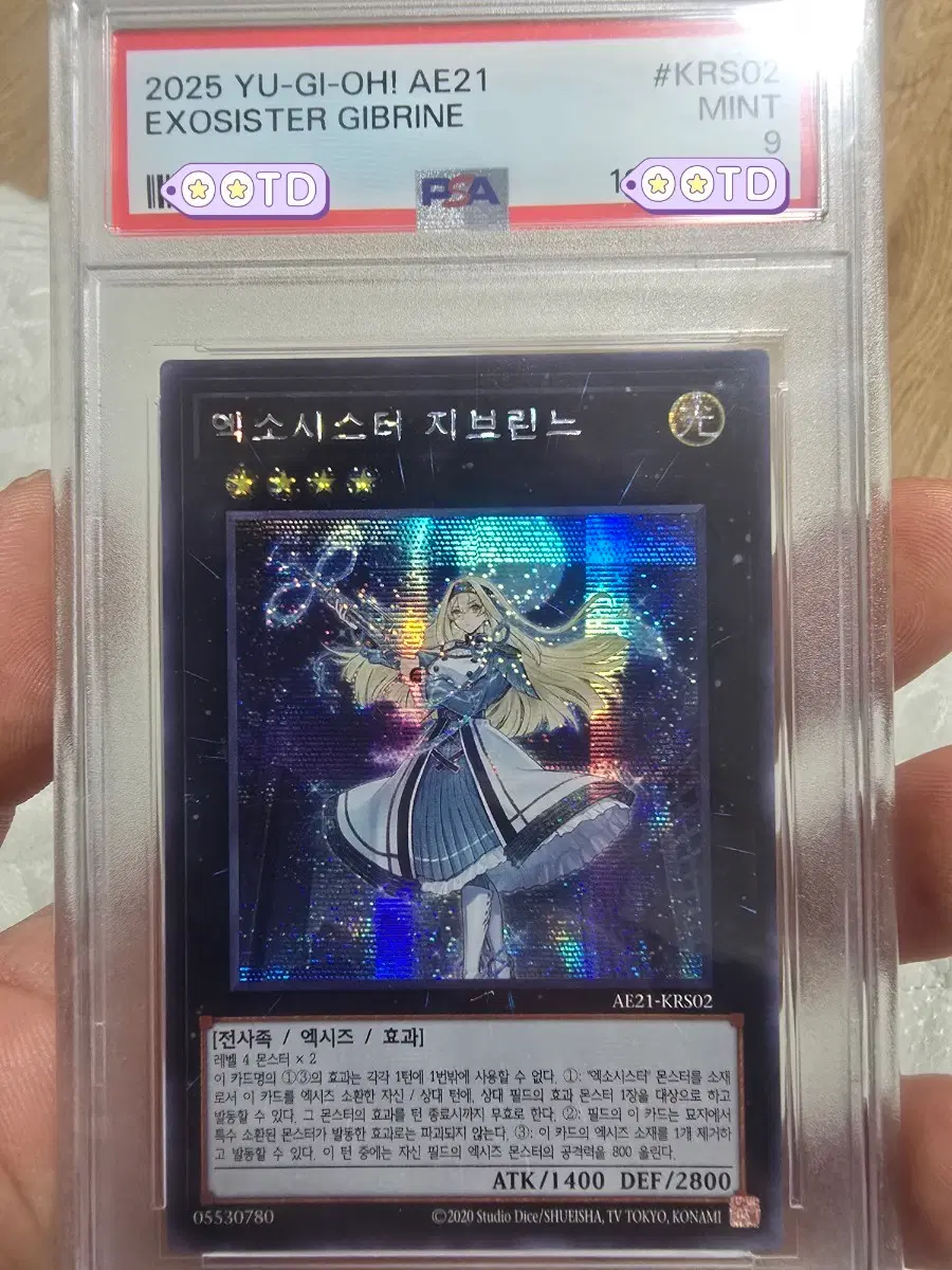 엑소시스터 지브린느 대회판 psa9