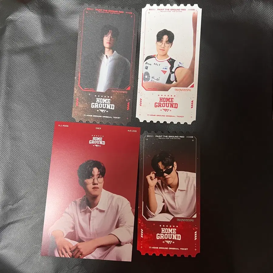 티원 홈그라운드 오너 티켓 + 엽서 세트