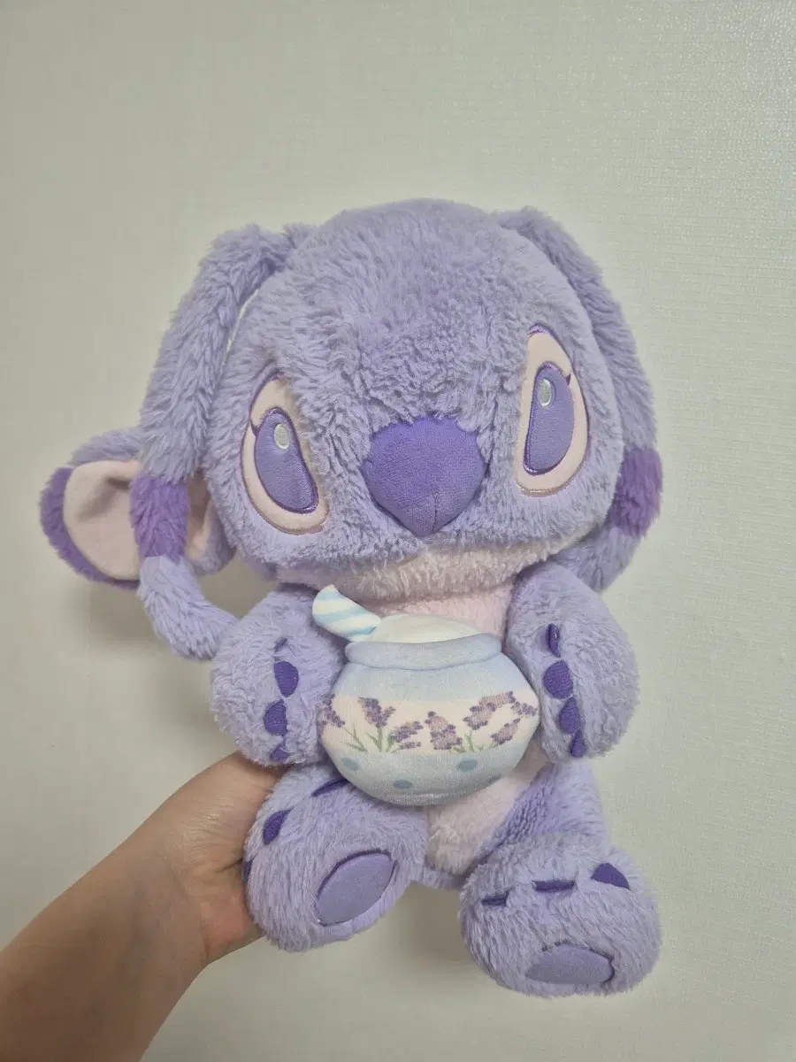 (해외구매) 디즈니 연보라 스티치 인형