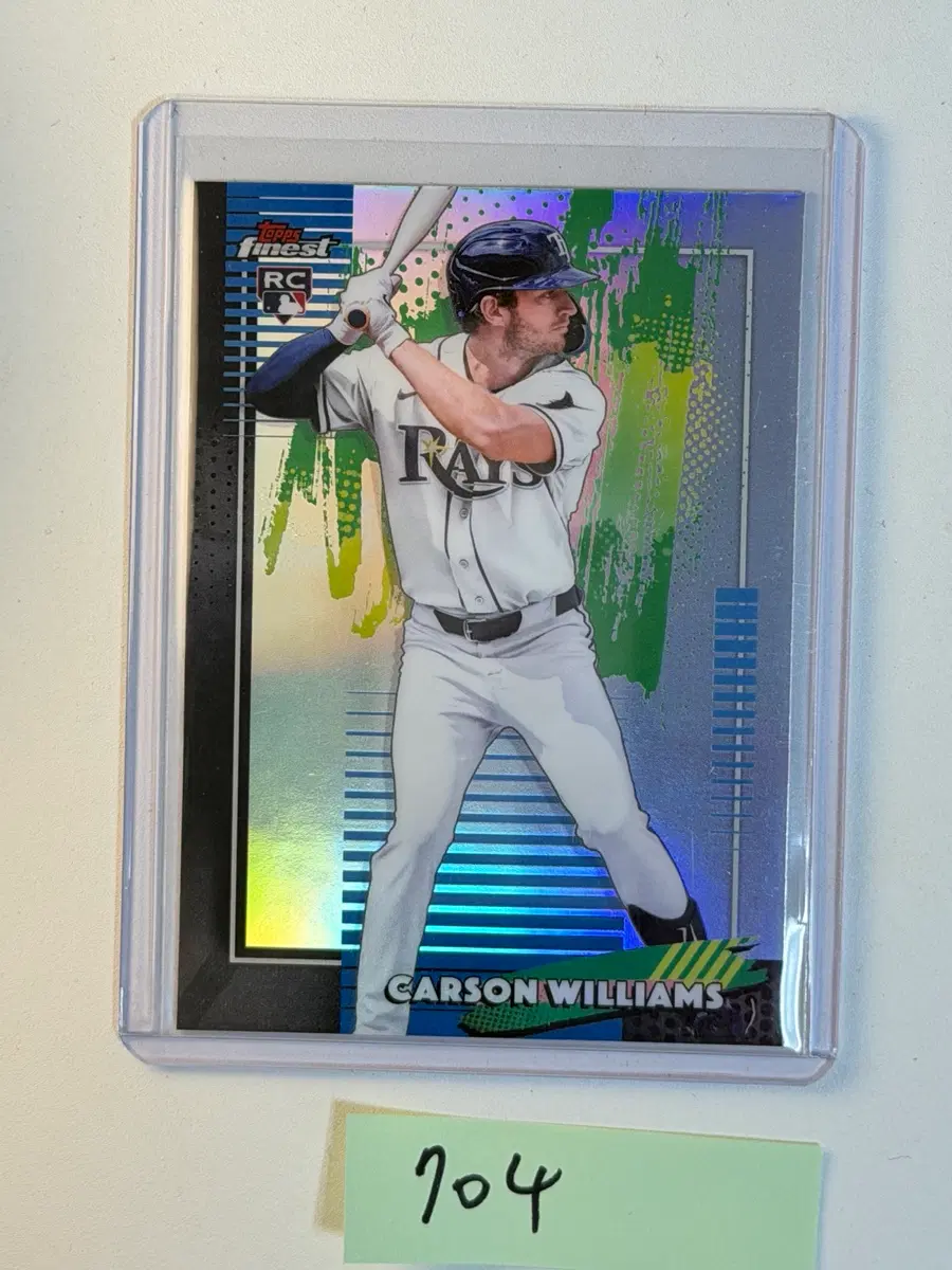 카슨 윌리엄스 RC Topps MLB 야구카드