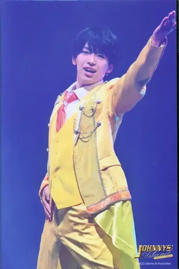 소년 닌자 22년 JOHNNYS Island THE NEW WORLD 후카다 류세이 대형 공식 사진 *1장