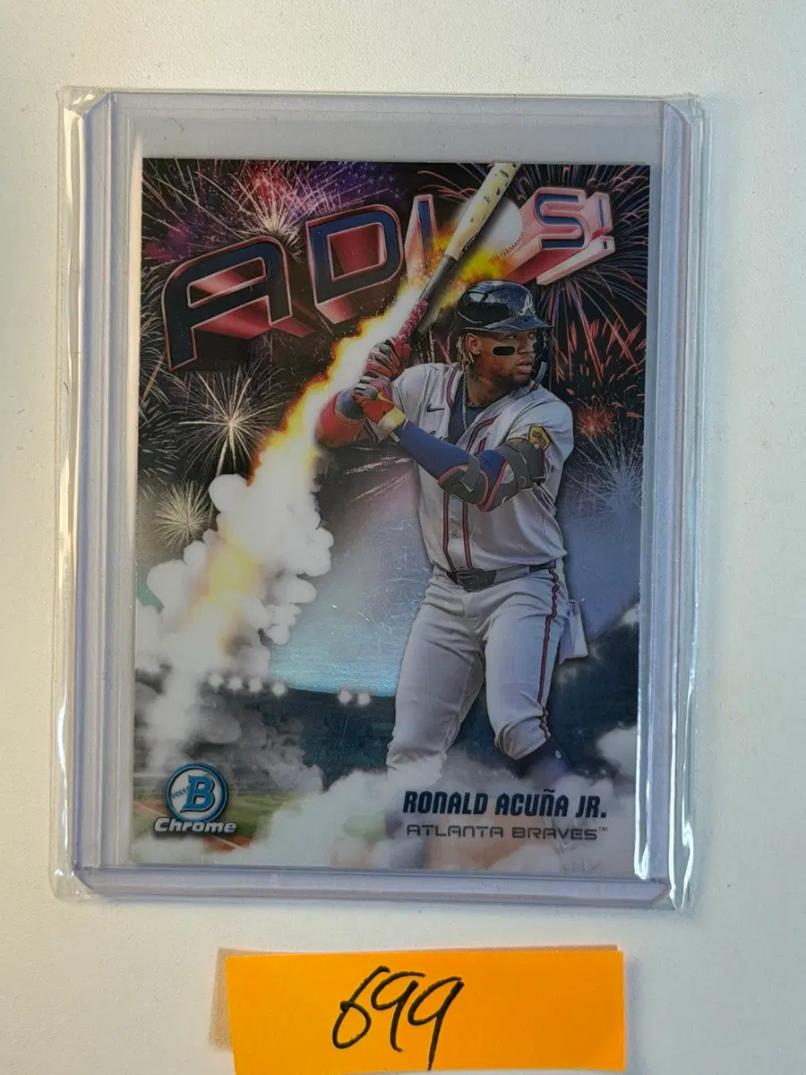 로날드 아쿠냐 Topps MLB 야구카드