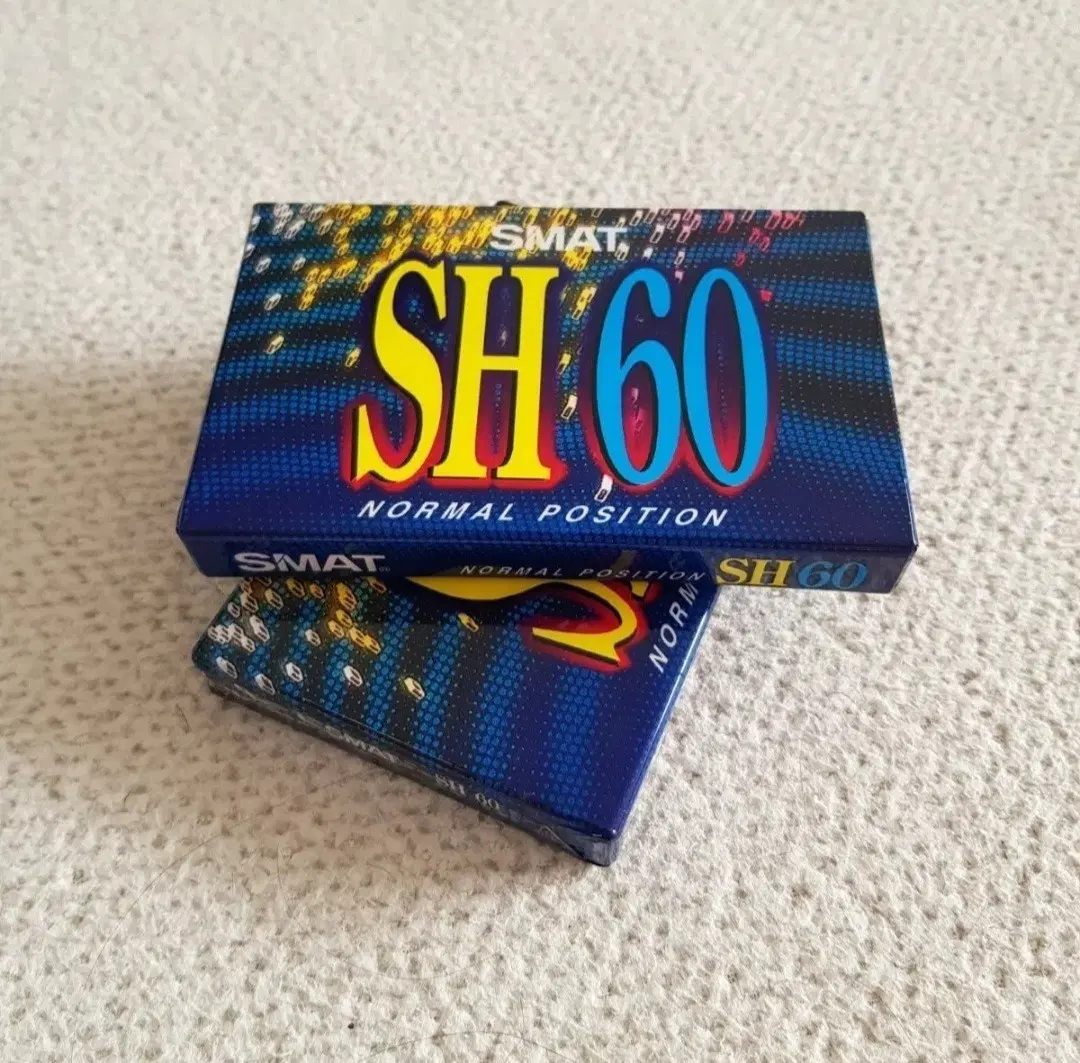 SMAT SH60 카세트 공테이프 1+1 미개봉