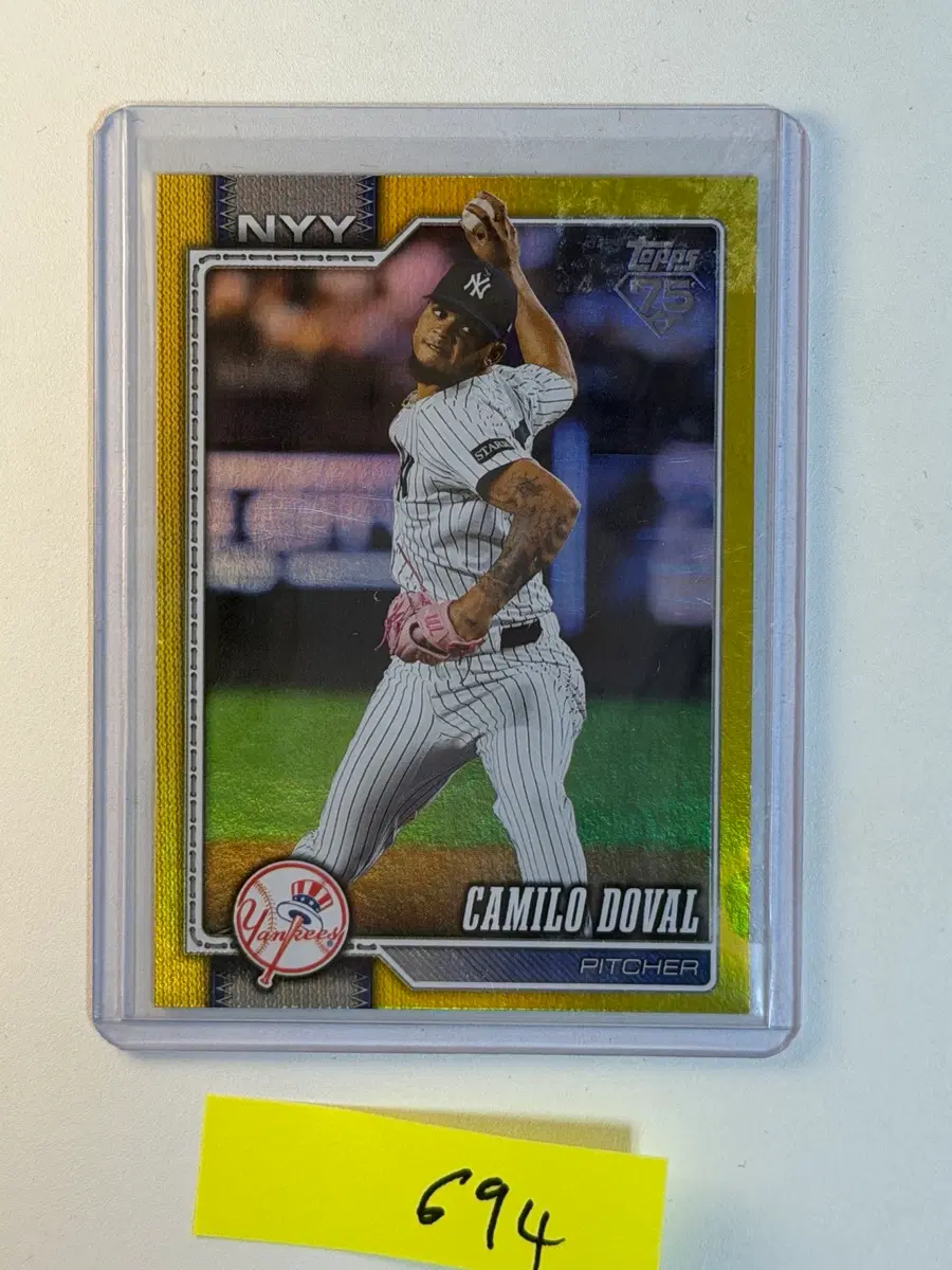 카밀로 도발 /399 한정 Topps MLB 야구카드