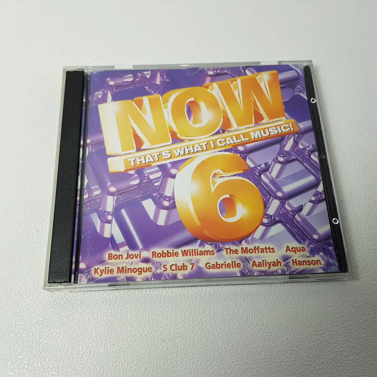 NOW 6 팝 히트곡 CD 비디오 CD 2장 세트