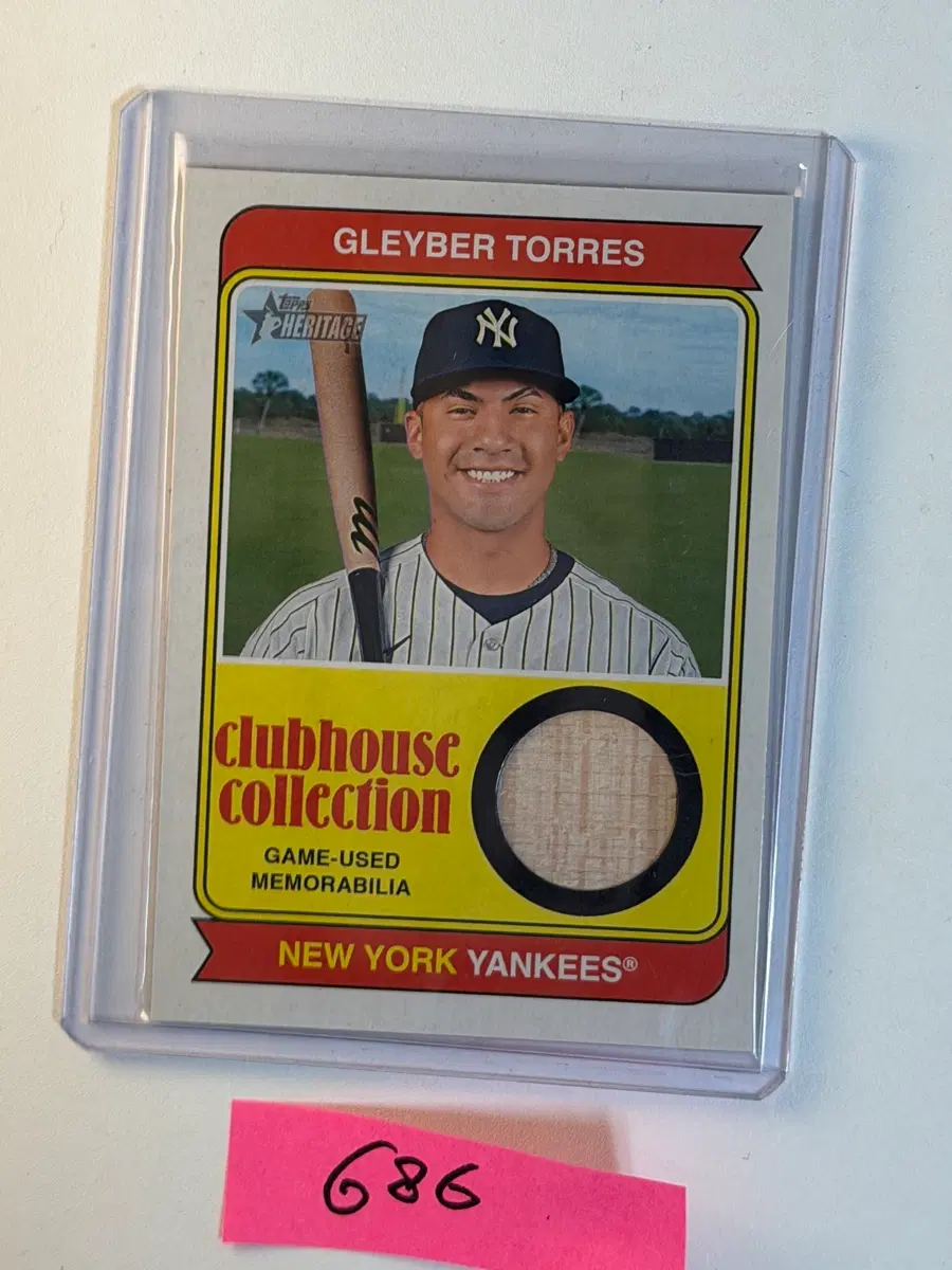 글레이버 토레스 렐릭 Topps MLB 야구카드