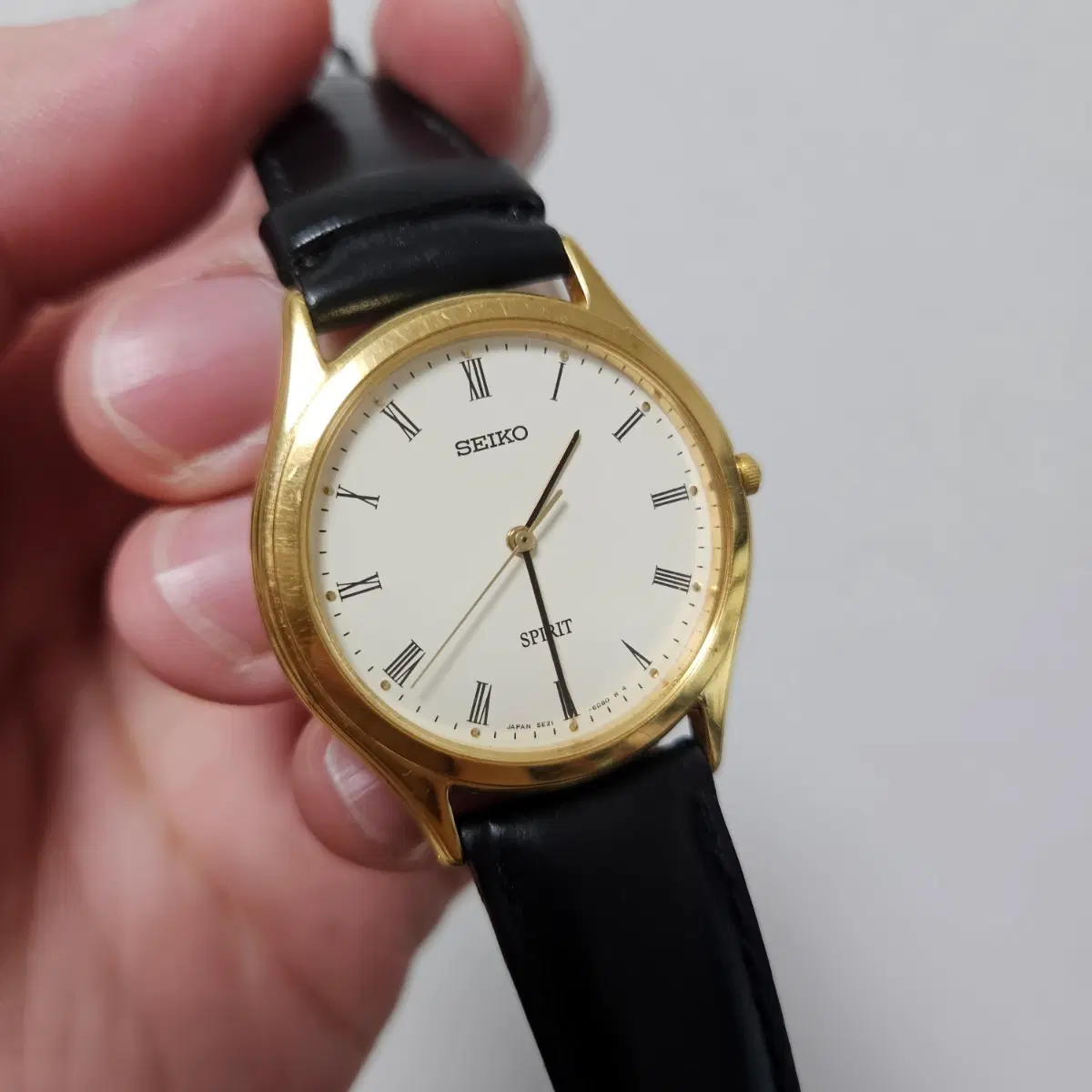 세이코 스피릿 5E21-6D70 빈티지 쿼츠 시계 Seiko Spirit