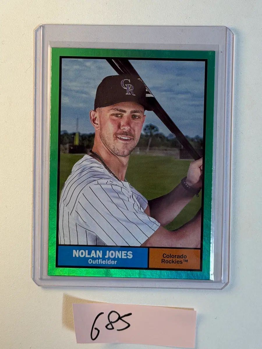 놀란 존스 Topps MLB 야구카드