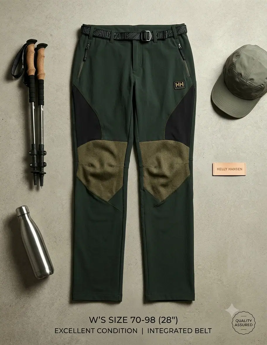 Helly Hansen 기모 여성 등산바지 28인치 카키