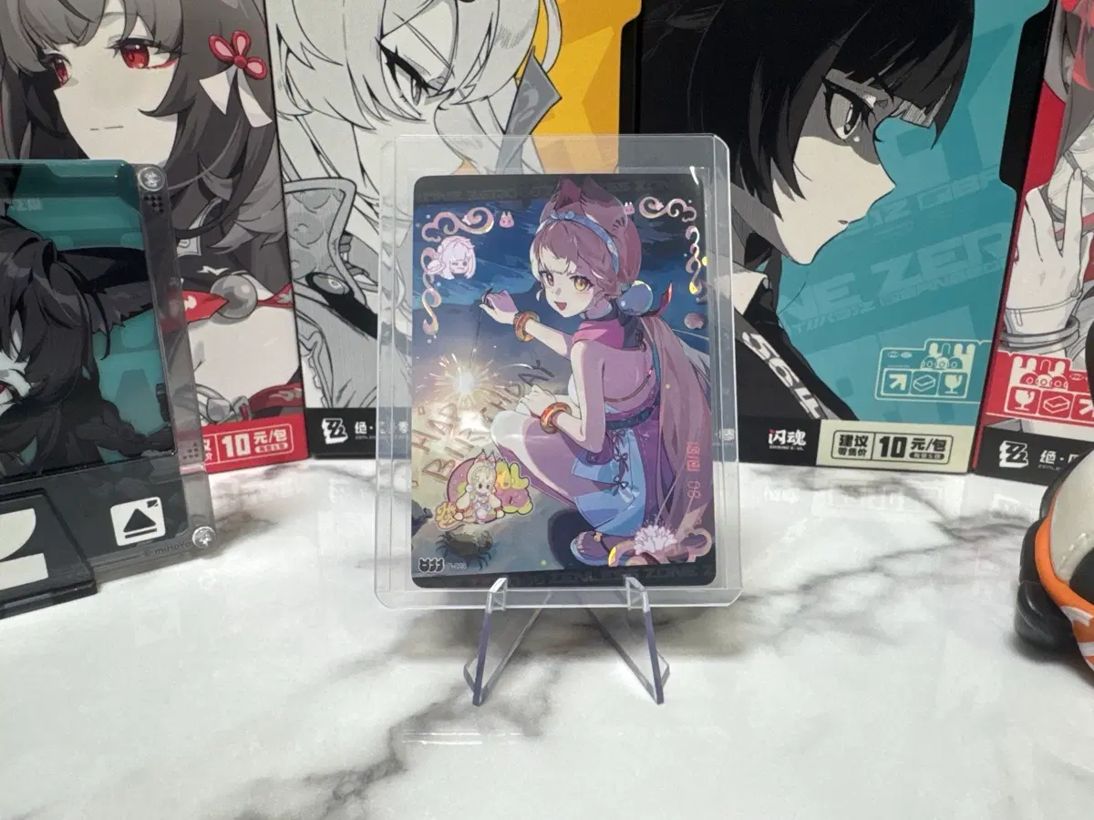 젠레스 존 제로 샤이닝소울 TCG 카드 vol.2 - 엘리스 생일 일러스트 카드 [R-223]