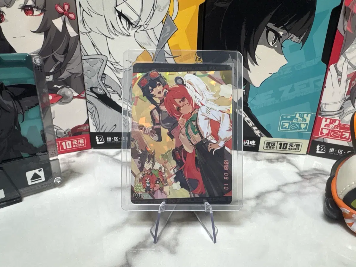 젠레스 존 제로 샤이닝소울 TCG 카드 vol.2 - 콜레다 생일 일러스트 카드 [R-208]