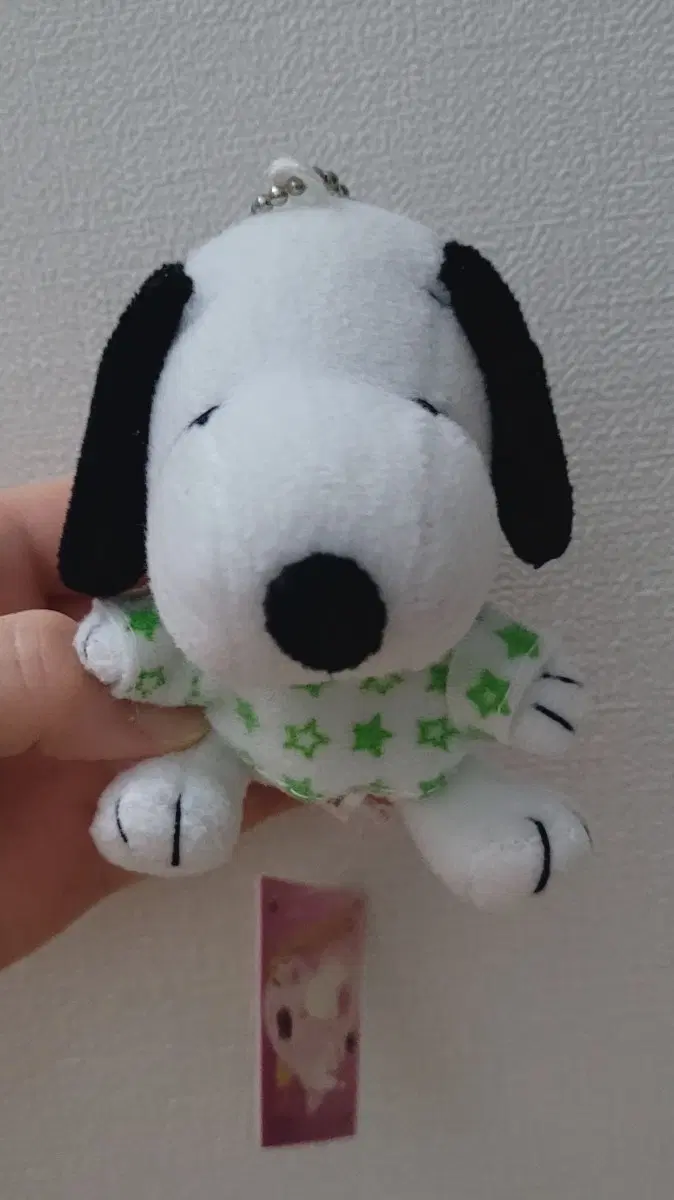 작은 스누피 인형