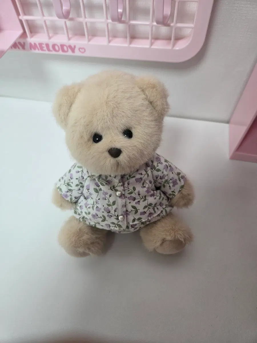 테디테일즈 레나베어 장모 스몰 밀크티 인형