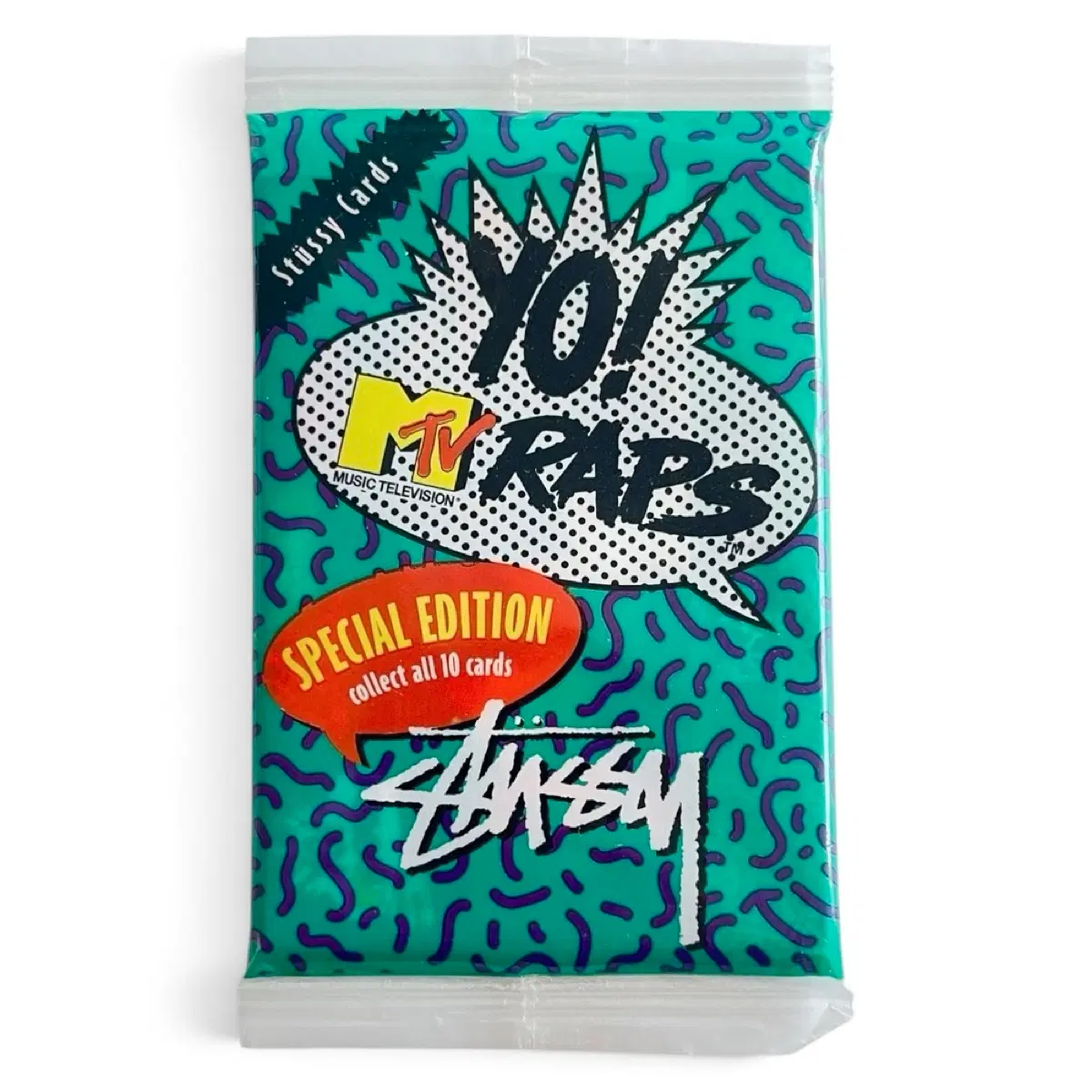 Stussy x MTV Yo! Raps Card 한정판