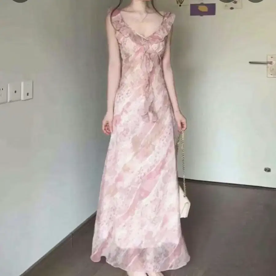 셔링 롱원피스