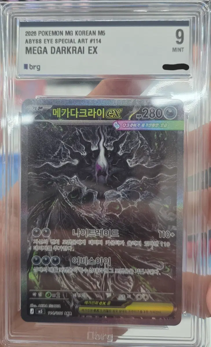 메가다크라이ex sar brg9등급