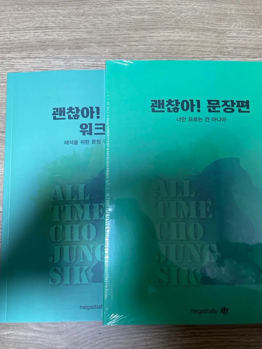 2027 조정식T 괜찮아 문장편 워크북 포함 새책입니다