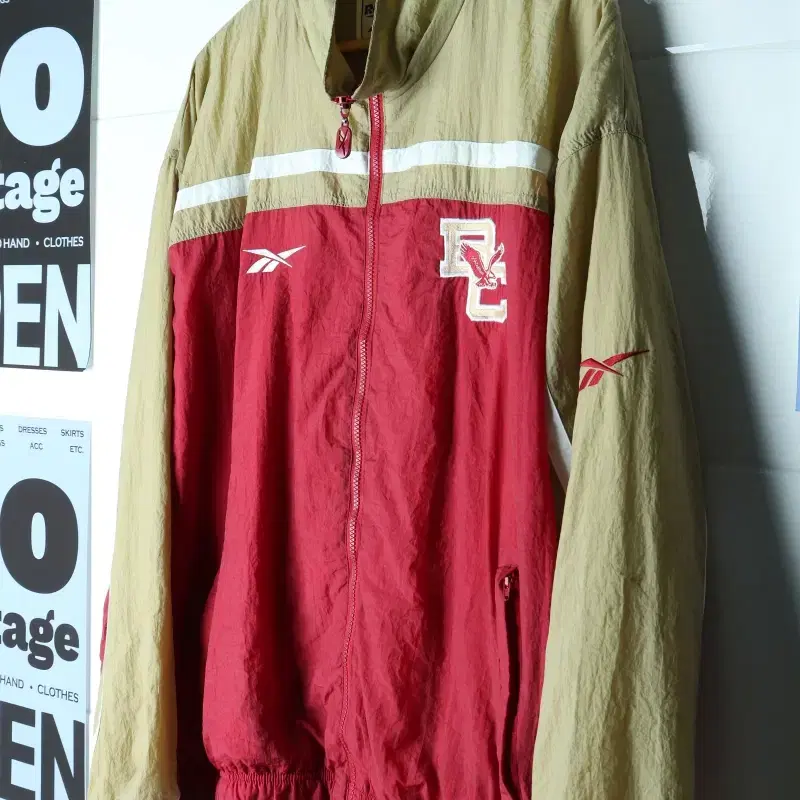 (XL-3XL) 리복 집업 바람막이 점퍼자켓 90S 년대-H37312