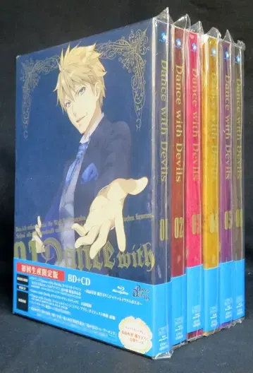 애니메이션 Blu-ray Dance with Devils 초회 전 6권 세트
