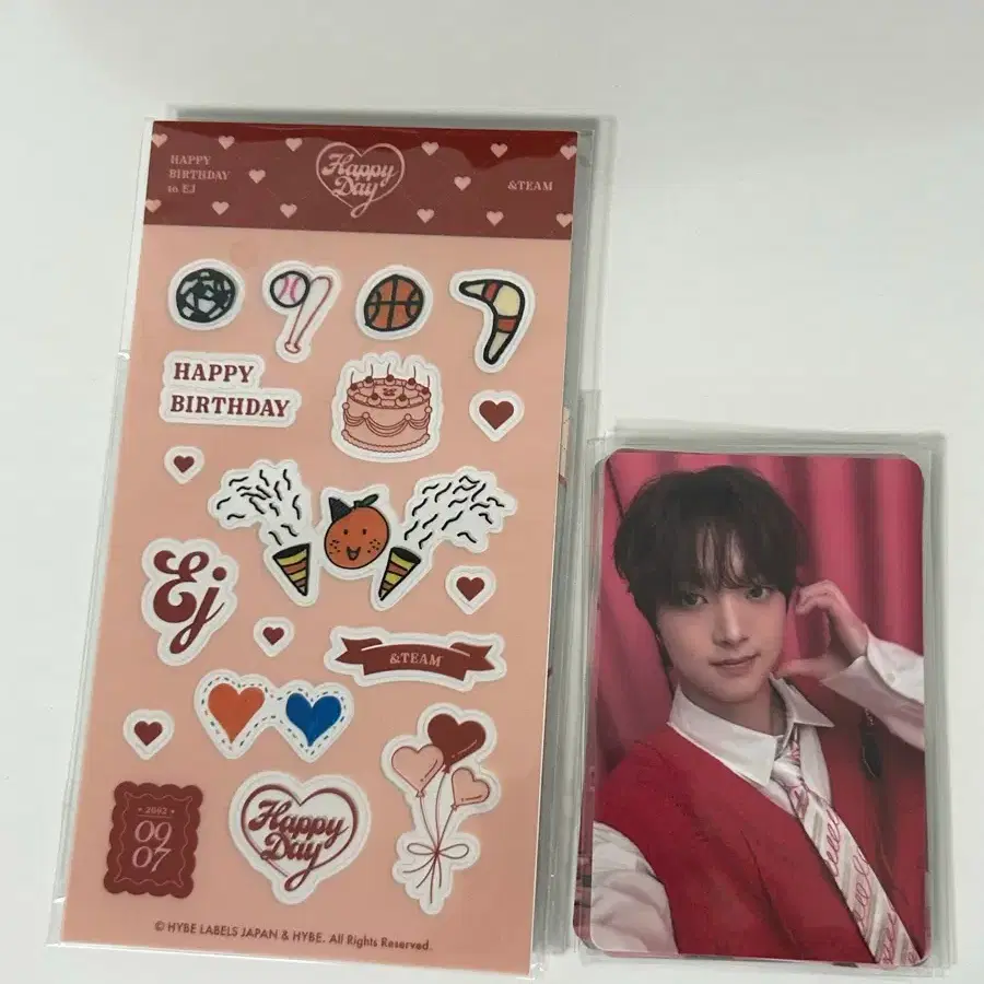 &team [EJ] PHOTO CARD & DECO KIT