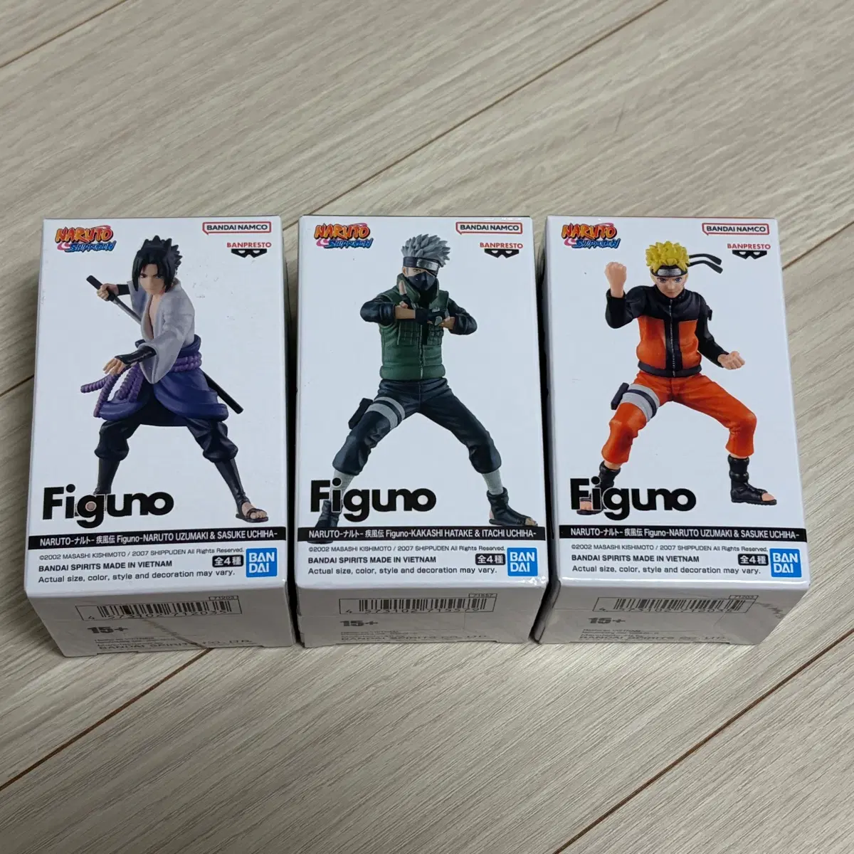 나루토 피그노 figno 피규어 나루토 b 사스케c