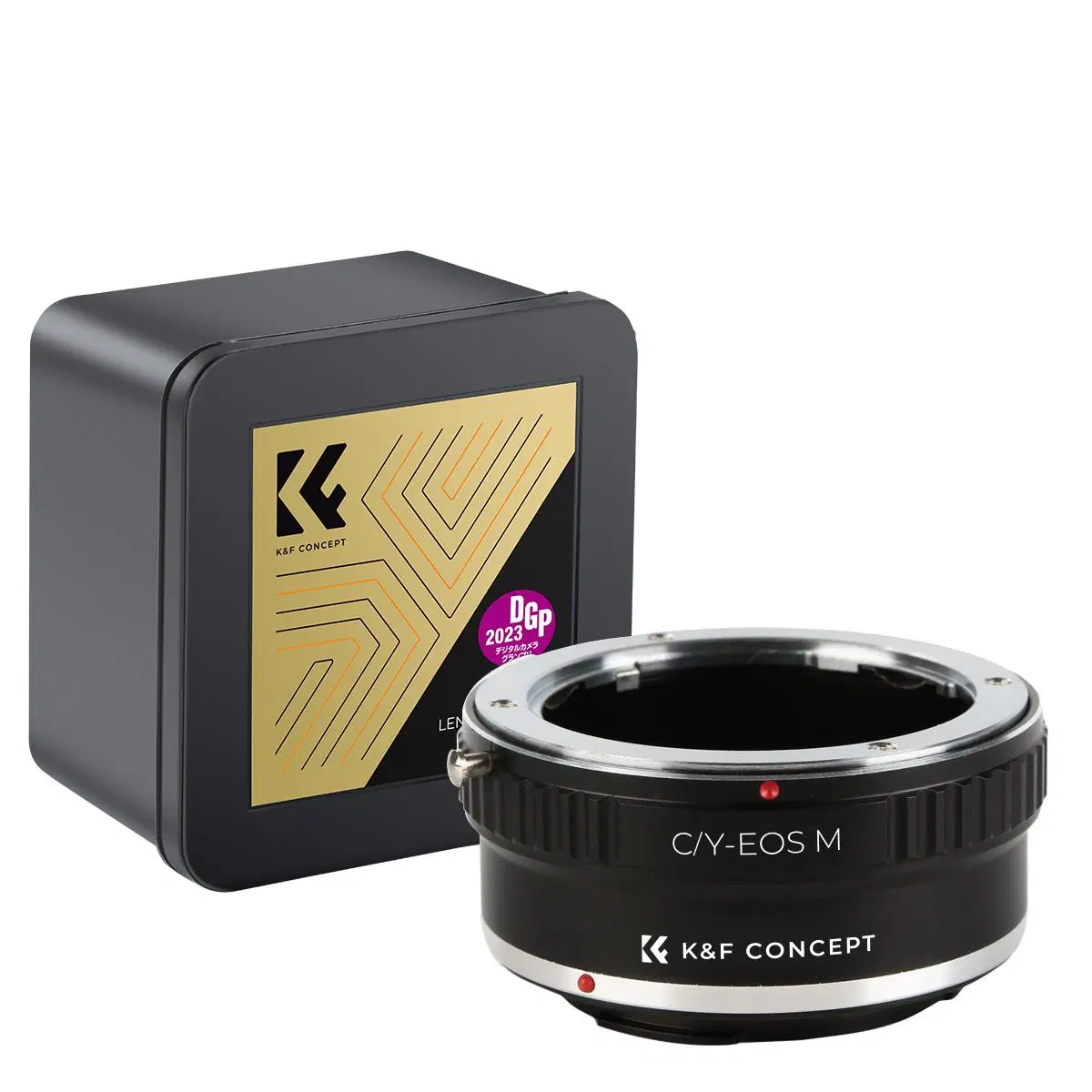 KnF Concept CY-EOS M 콘탁스 C/Y 렌즈-캐논 EM 어댑터 (새상품)