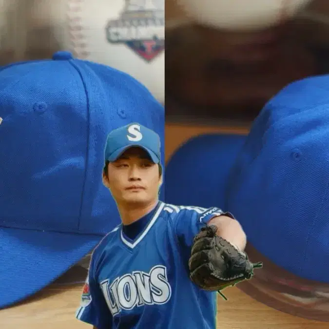 삼성라이온즈 모자 S로고 클래식